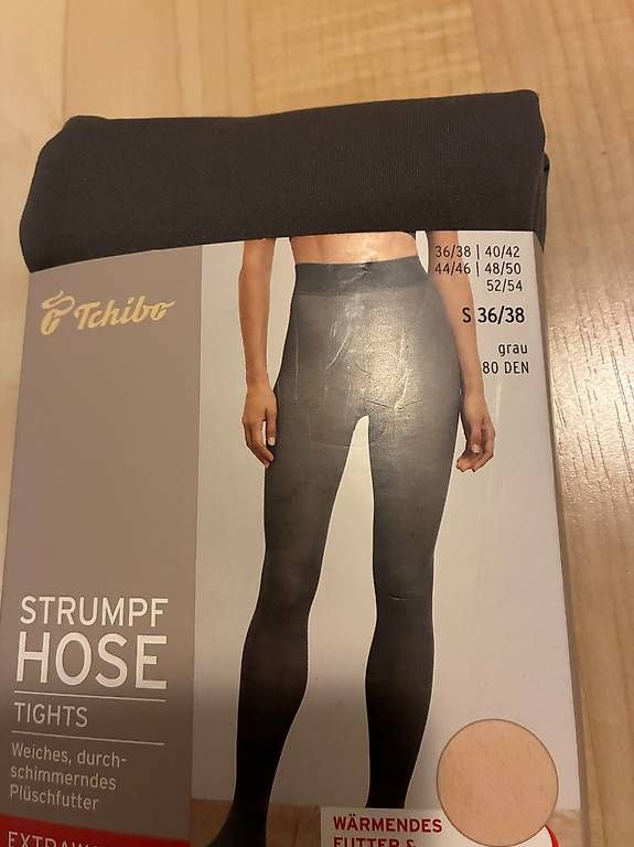 Strümpfe & Strumpfhosen: NEU: Thermostrumpfhose grau, 36/38 – Neu und originalverpackt aus Bättwil von tre_tj9g 2