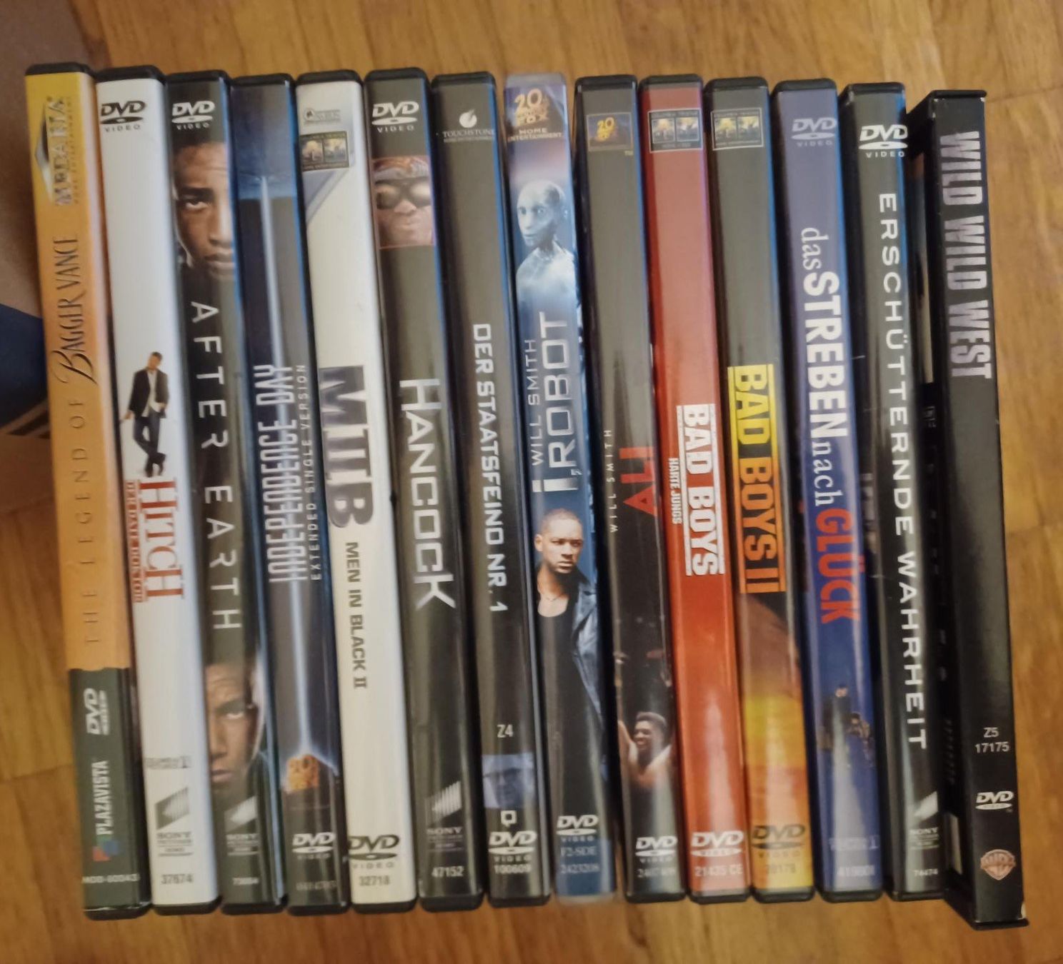 Tutti i DVDs: Will Smith - DVD-Sammlung – Usato da Urdorf venduto da Muluk