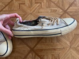 Converse All Star, low, beige, Grösse 38
