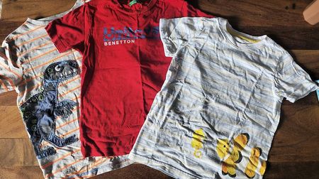 Kind T-Shirts Kind 116/122 Jako-o und Benetton Dino