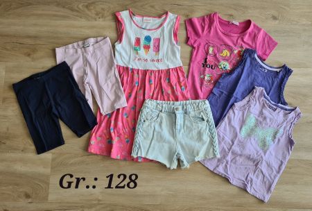 Kleiderpaket Mädchen Gr: 128
