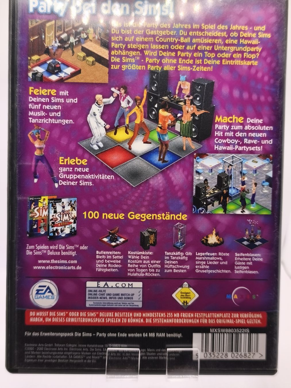 Spiele: The Sims: Party ohne Ende Extension Pack PC – Gebraucht aus Conthey von Th3gr4yf0x 1