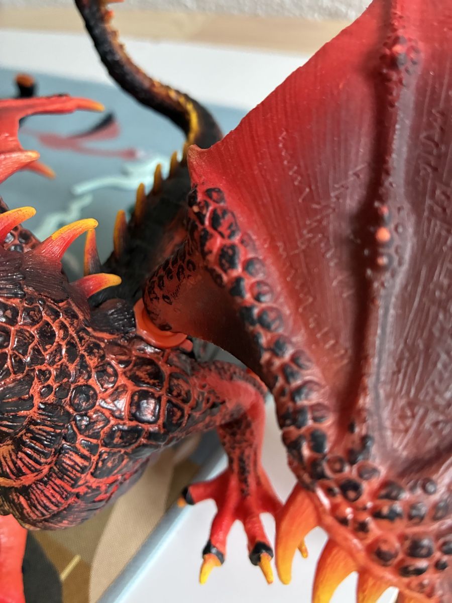 Schleich Spielzeuge: Schleich Drachen Figur rot schwarz  – Gebraucht aus Mitlödi von mey_9hxh 1