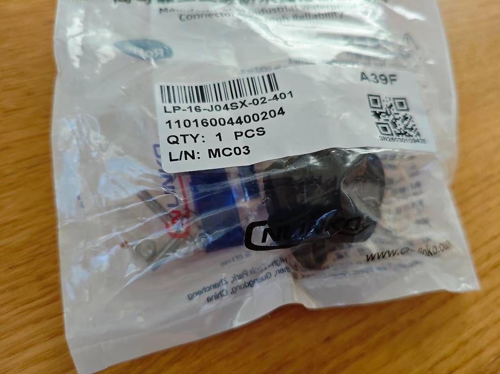 Componenti elettronici: CNLINKO LP16 M16 4-polige Buchse IP68  – Usato da Winterthur venduto da fri_h2ns 1