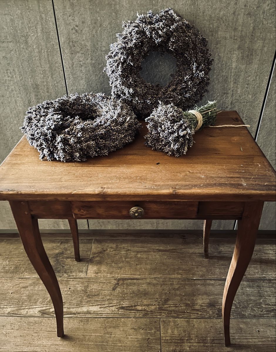 Tables: Holztisch mit Schublade antik – D'occasion à Hochfelden par Michou7