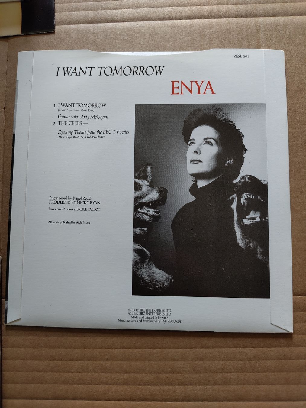 Dischi in vinile: Enya - I Want Tomorrow 7" Single – Usato da Büsserach venduto da Bey23 1
