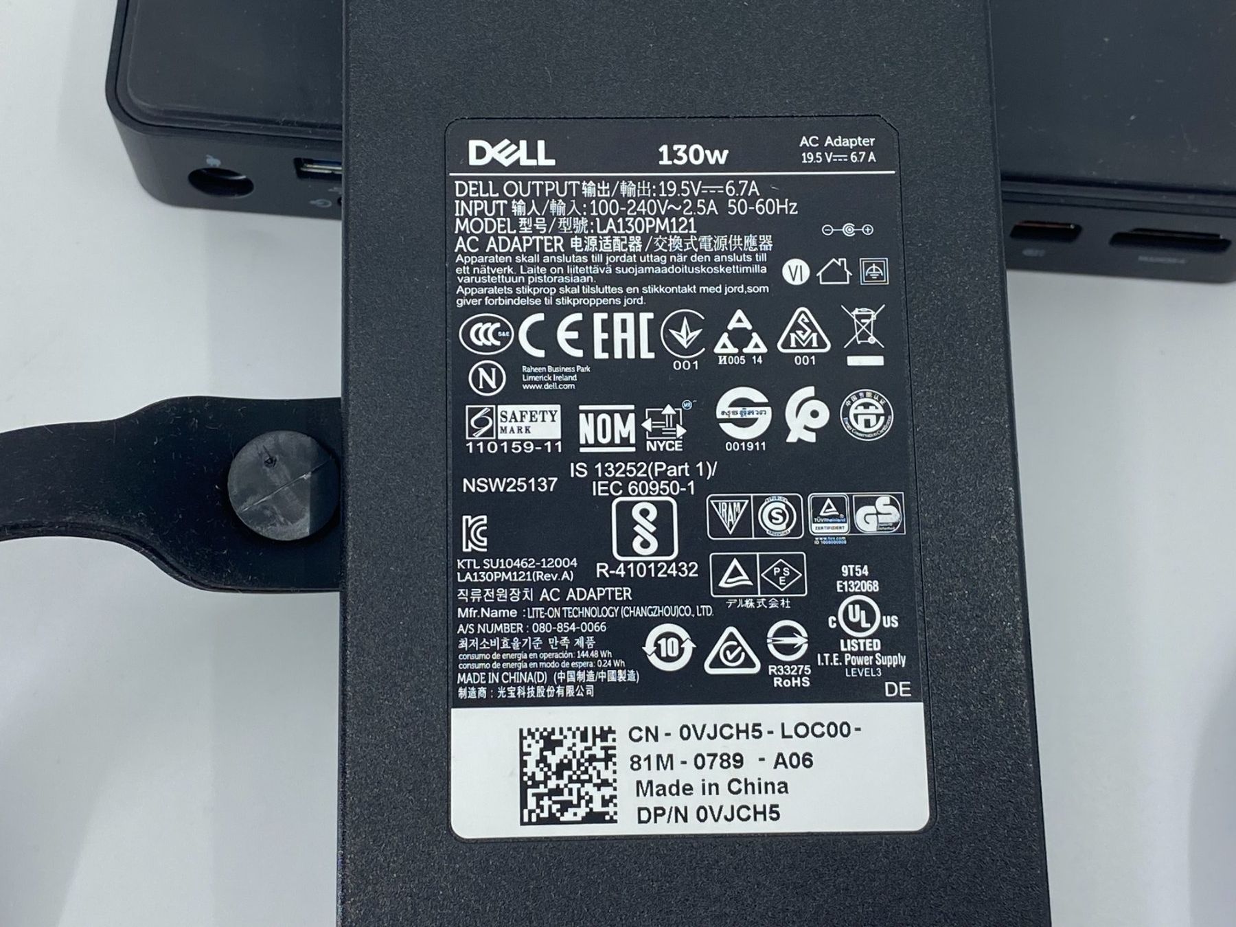 Dell Dockingstation: Dell Dockingstation WD15 inkl. 130Watt – Neu (gemäss Beschreibung) aus Langwiesen von Restposten-24 4