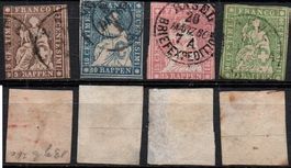 1854/62 PROPAGANDA STRUBEL PART. SET À ÉVALUER - ZU BEWERTEN