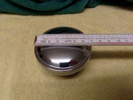 Oldtimer Vintage Tankdeckel echt Chrom, guter Zustand