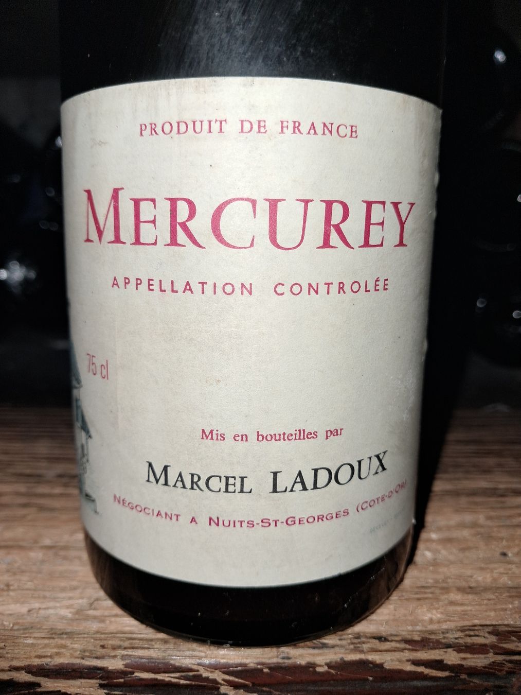 Wein: Mercurey Marcel Ladoux 1978 – Neu und originalverpackt aus Le locle von juliensaran 1