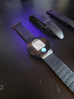Xiaomi S1 mit 3 bändern und ladestation. Smartwatch 