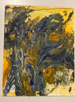 Magy Seiler Acrylgemälde nicht signiert mit Blumen