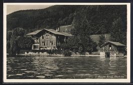 AK Oberhofen, Pension Zaugg, 1930