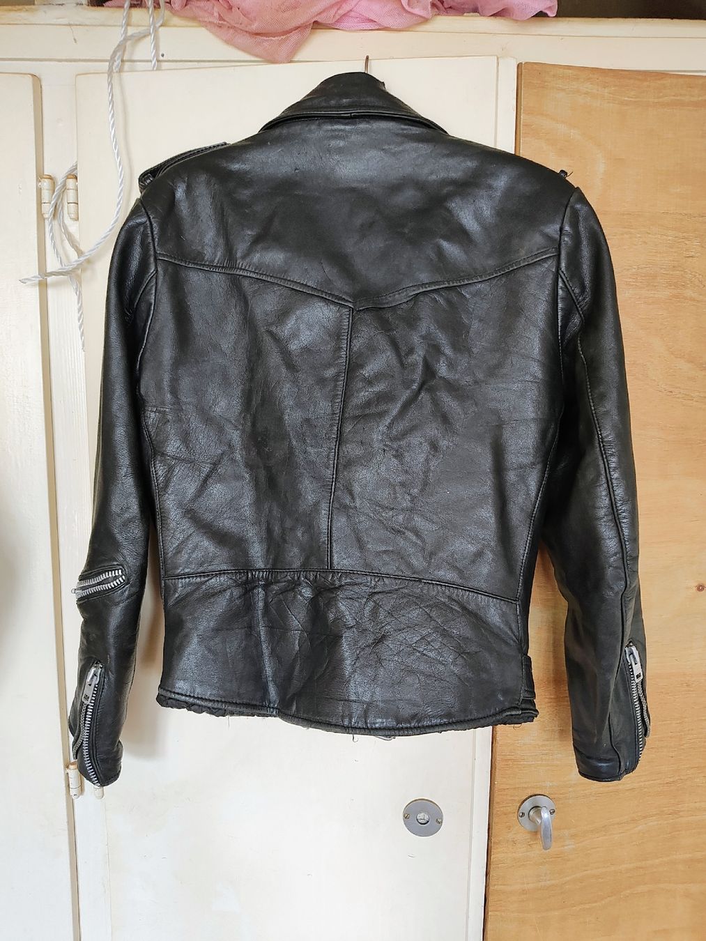 Giacche: Lederjacke / Töffjacke schwarz Grösse 50   – Usato da Melchnau venduto da Unikat01 2
