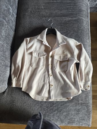 Beige Übergangsjacke / Hemdjacke, Gösse L, Top Zustand!