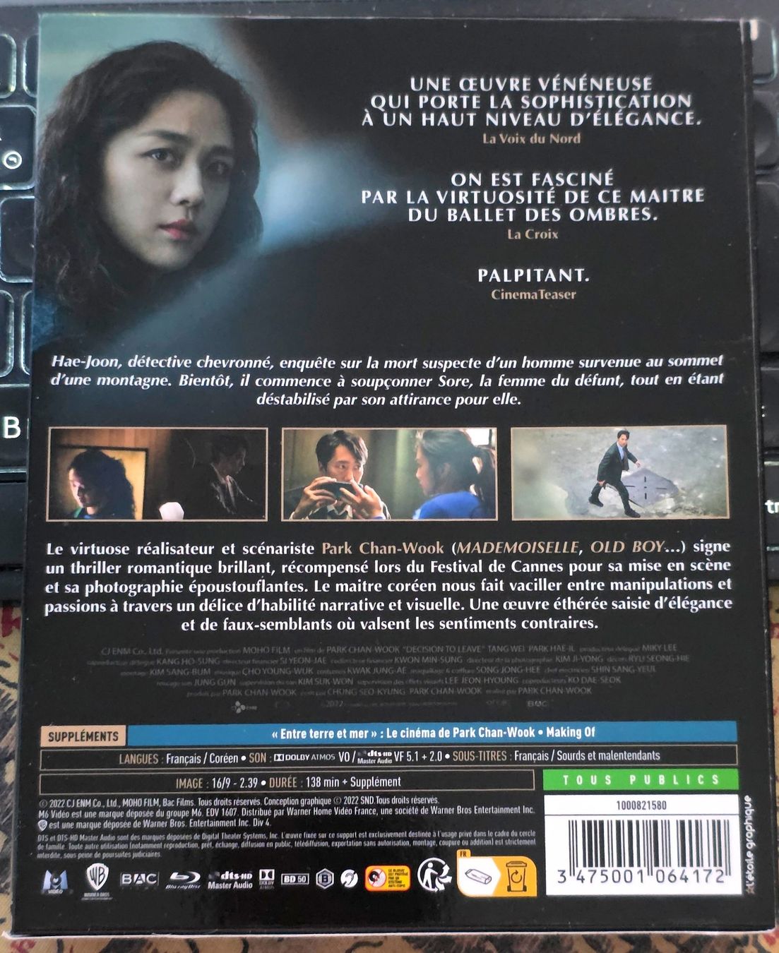 Tutti i DVDs: Decision to Leave (2022) - Blu-ray – Usato da Semsales venduto da __Florian__ 2