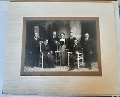Portrait Photo de Famille Genève Pâquis? V 1900 Belle Époque