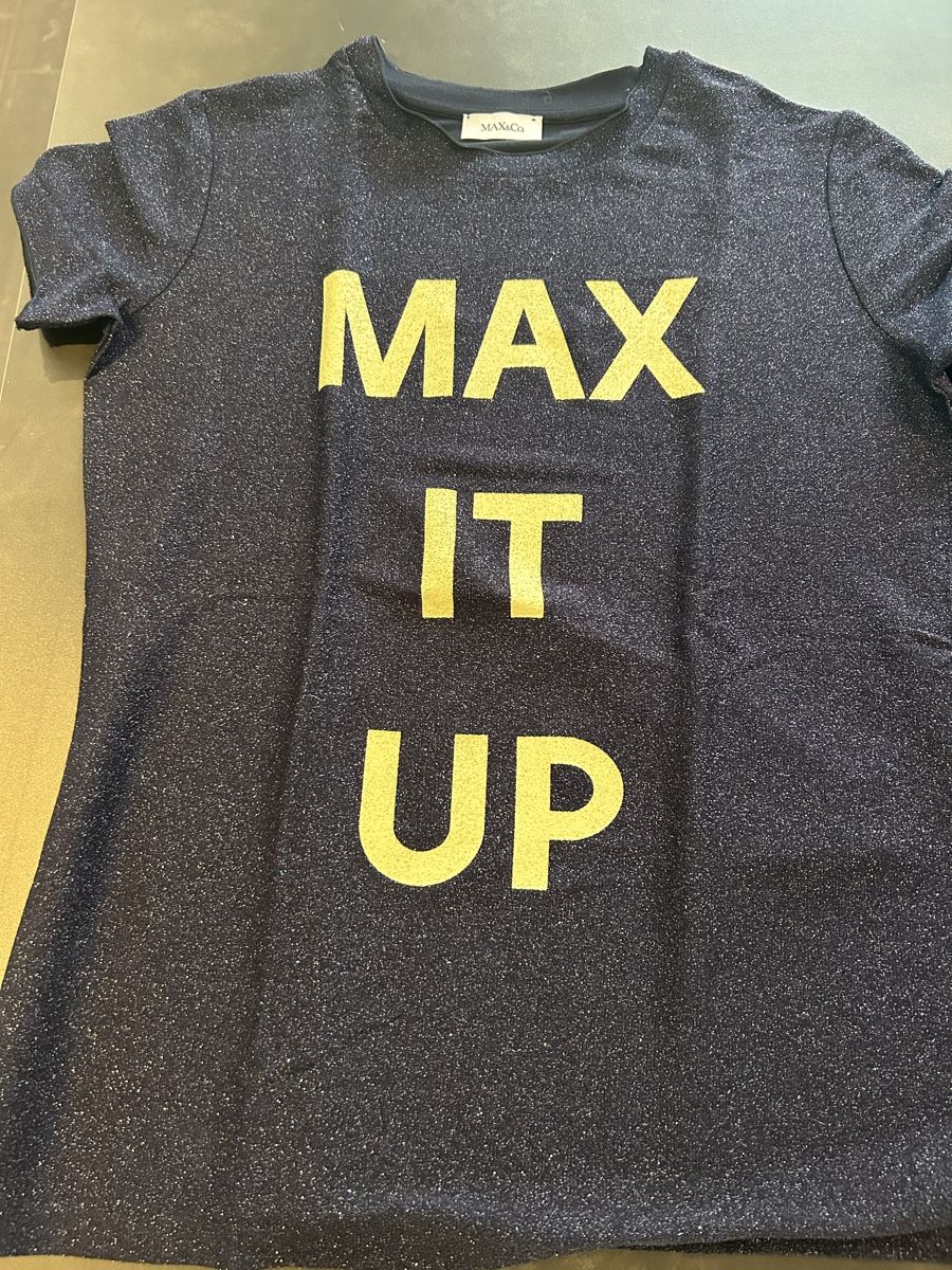 T-shirt: MAX&Co. Glitzer tshirt – Nuovo (secondo la descrizione) da Wettingen venduto da Trini16