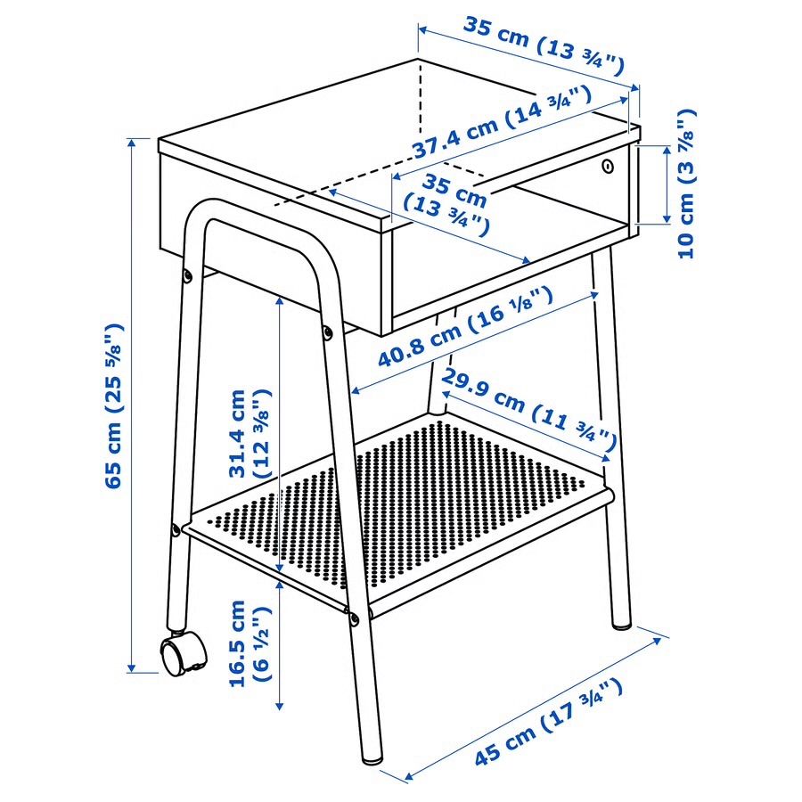 Ikea Comodini: IKEA Nachttisch Setskog – Usato da Dübendorf venduto da tam_98bm 2