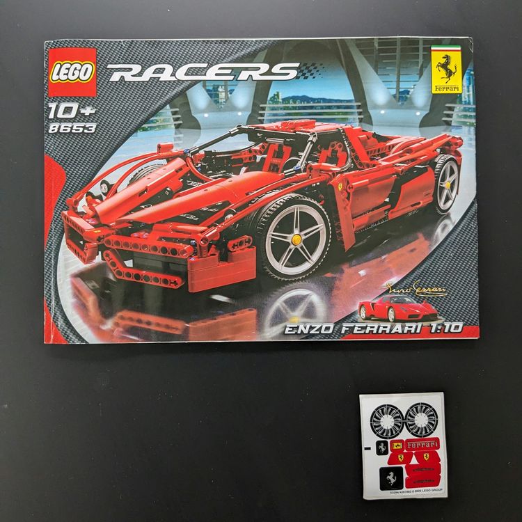 LEGO TECHNIC RACERS 8653 - Enzo Ferrari 1:10 (2005) - neuf - | Kaufen ...