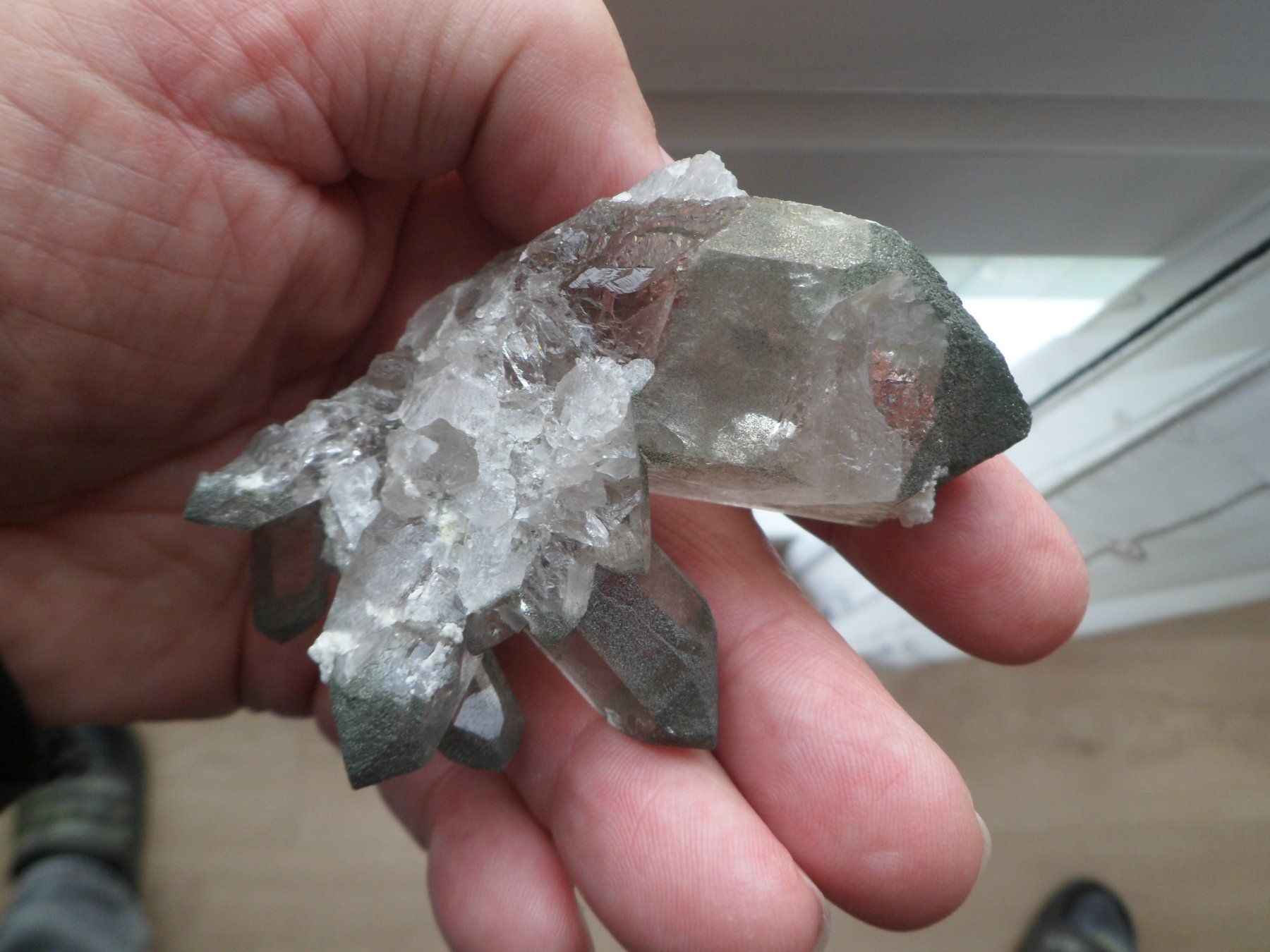 Minerali & Pietre curative: Bergkristall Schweiz – Nuovo (secondo la descrizione) da Affoltern am Albis venduto da Fossil60 9