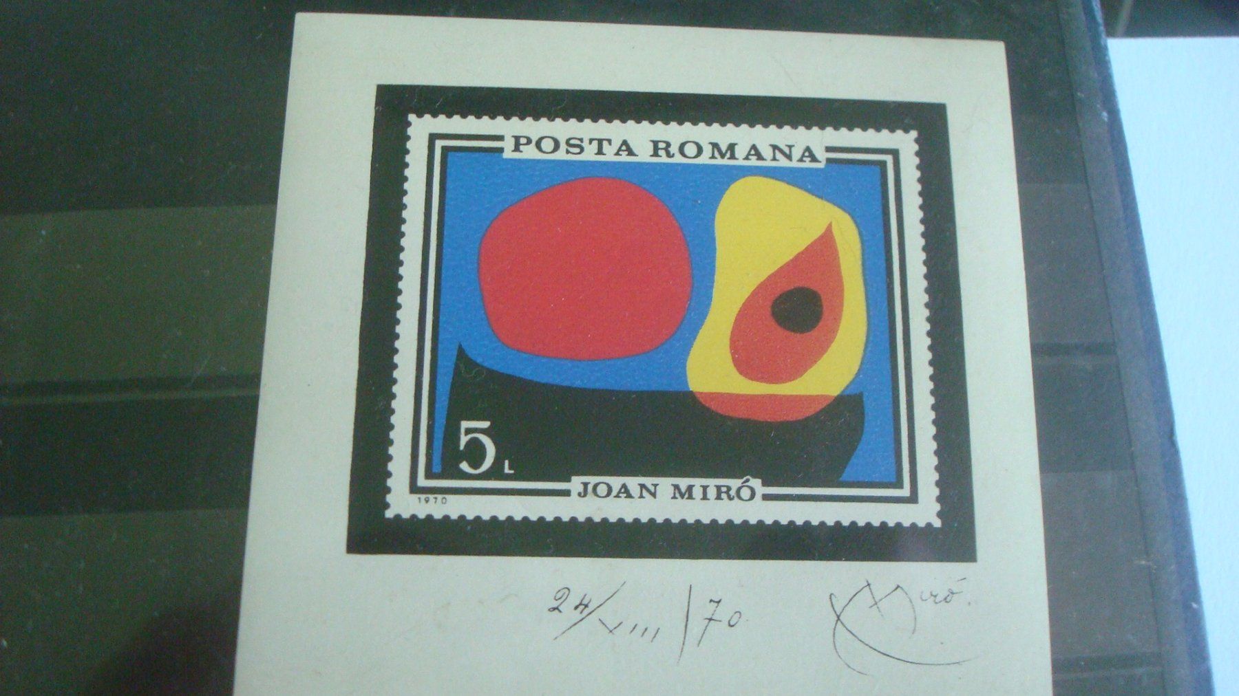 Tutti i francobolli: Kunstbriefmarken Joan Miro Posta Romana 1970 – Nuovo (secondo la descrizione) da Münchenstein venduto da Pesci6 2