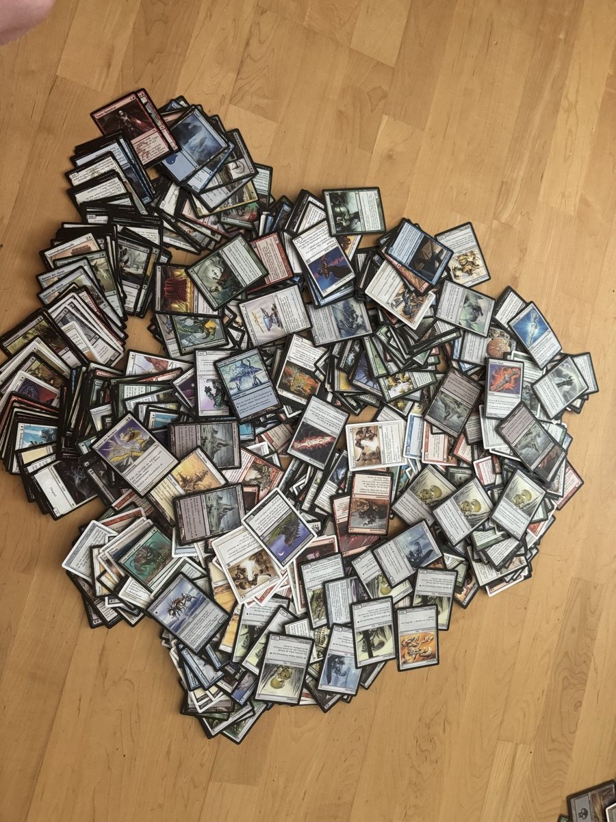 Magic The Gathering Sammelbilder & Trading cards: 1.4 KG alte Magic the Gathering Karten – Gebraucht aus Zürich von Flo3333