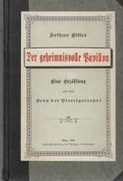 Der geheimnisvolle Pavillon Bern Erzählung aus dem Bern 1896