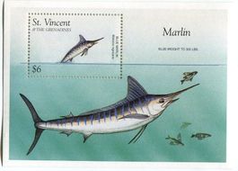 Block "Fische". St. Vincent.