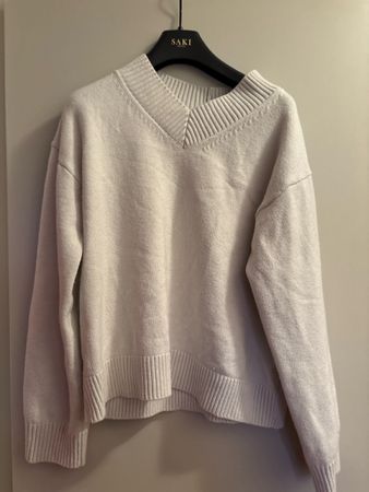 Pull chaud d'hiver, col en V, taille XS 