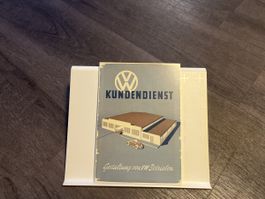VW Kundendiesnt Heft „Gestaltung von VW-Betrieben“ Repro