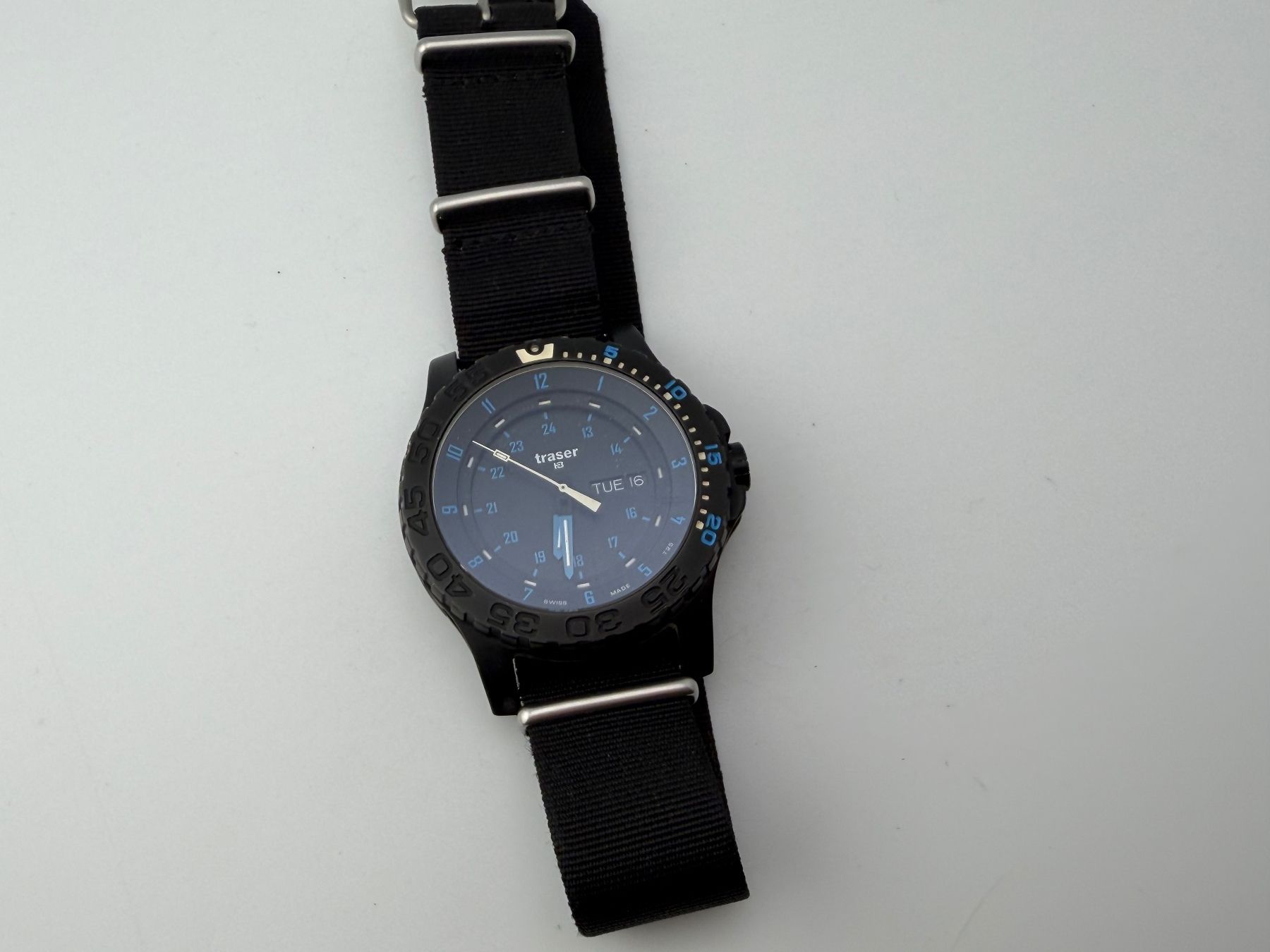 Traser Orologi: Herrenuhr TRASER 45mm läuft – Usato da Biel/Bienne venduto da MrP_WatchesBiel 2