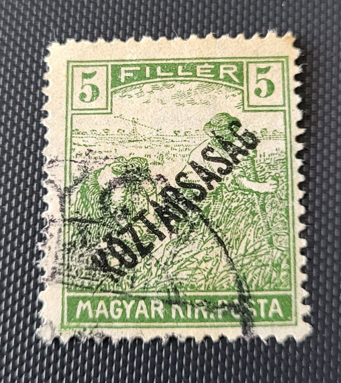 Tutti i francobolli: Ungarn alte briefmarke – Usato da St Gallen venduto da Stampsalshobby