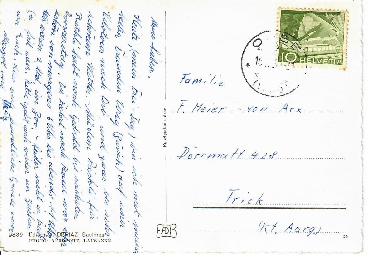 Cartes postales: Orbe – D'occasion à Hochdorf par Ziegel-16 1