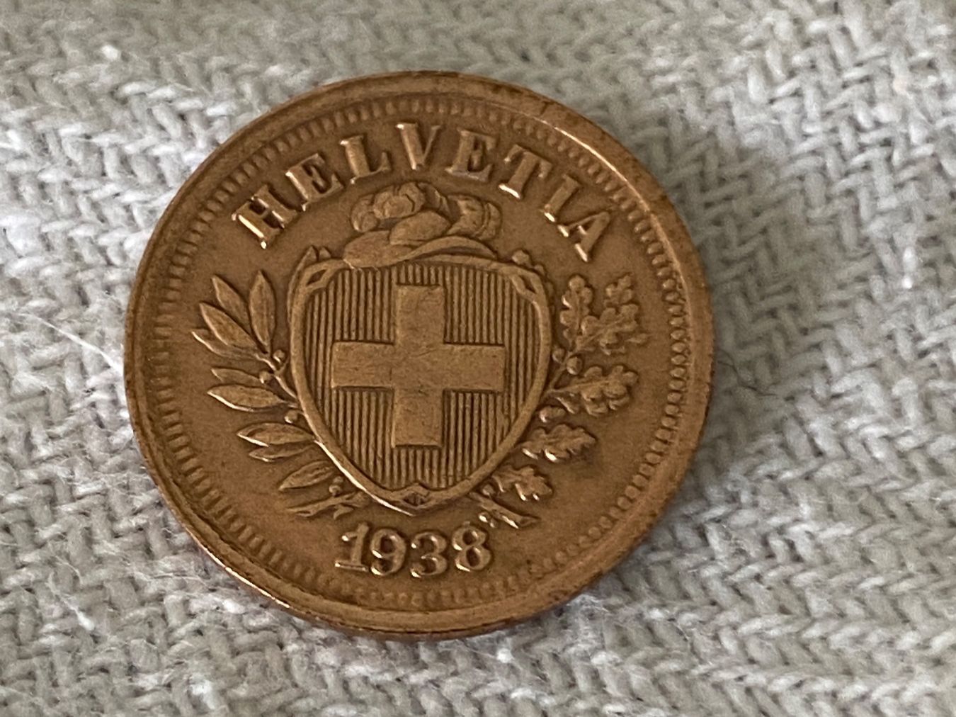 Tutti le monete: 1 centime/rappen 1938 – Usato da Nyon venduto da Ilmi09
