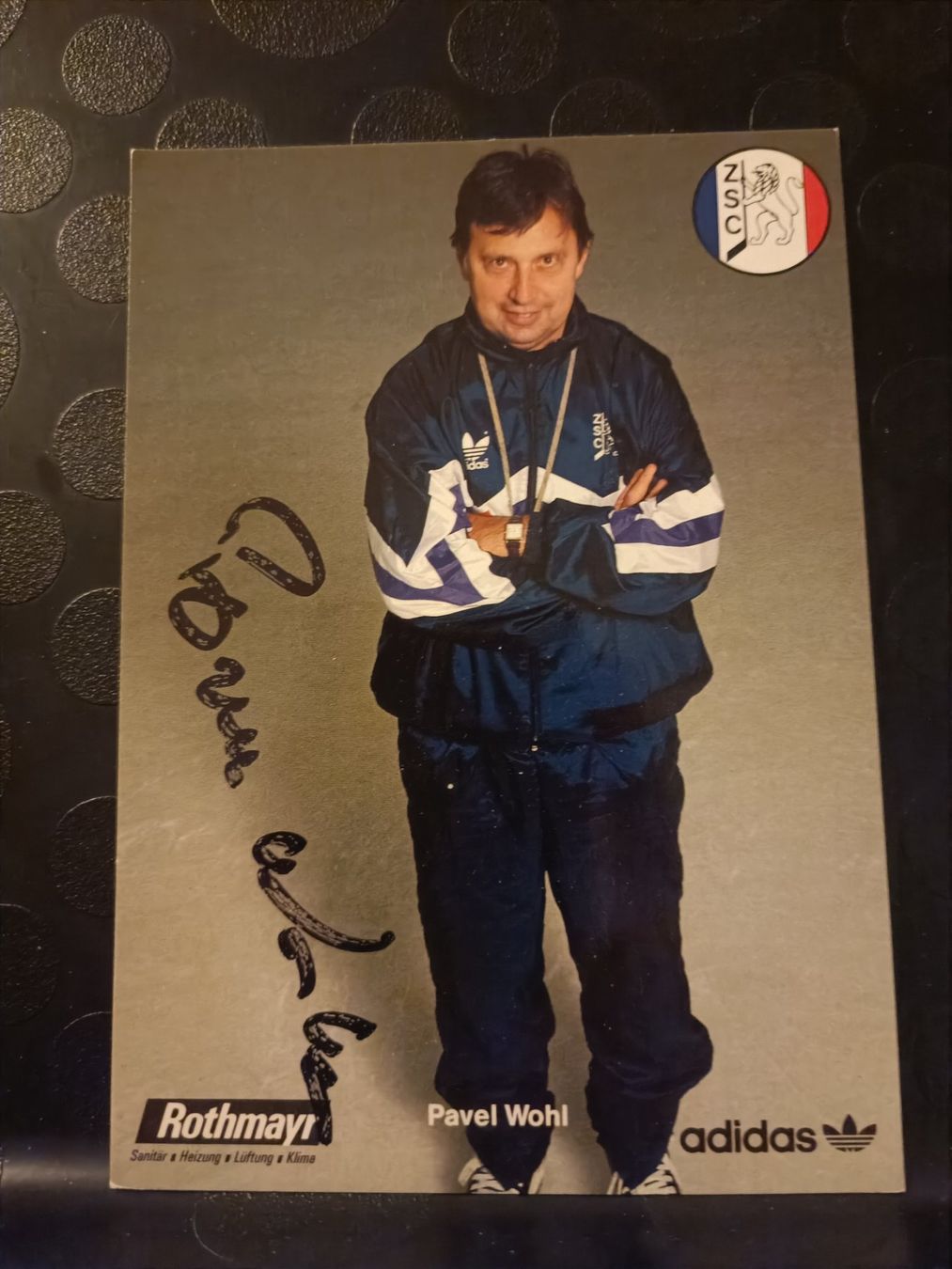 Autografi: Pavel Wohl - ZSC - handsigniert – Usato da Menziken venduto da Artographs