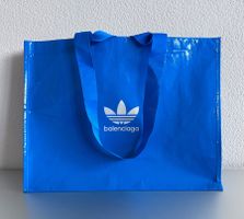 NEU > Balenciaga x Adidas Shopper 100% Original blau acryl