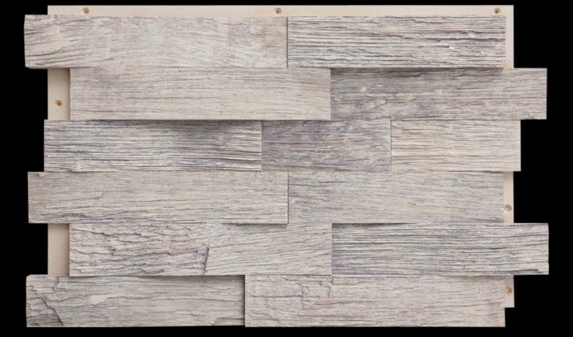 Holzartikel: Wand-/ Deckenverkleidung Eiche Spaltholz, weiss-grau – Neu und originalverpackt aus Teufen AR von Taste16 1