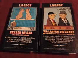 Loriot Band 1+2 Warner Home Video VHS