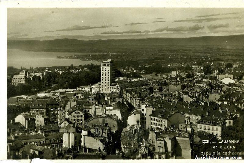 Ansichtskarten: Lausanne - Fotokarte + ca. 1935 – Gebraucht aus Emmenbrücke von teestube