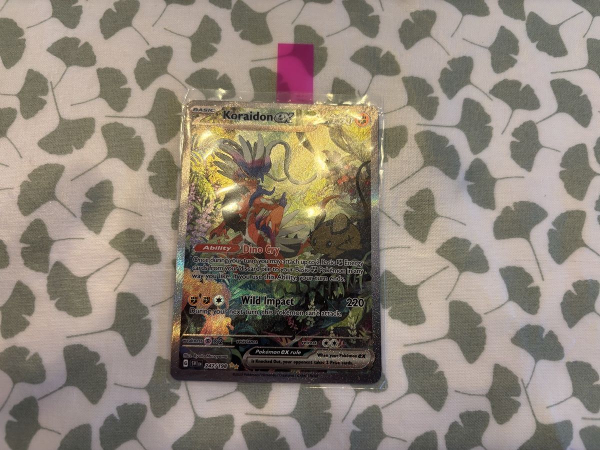 Pokémon Sammelbilder & Trading cards: Pokémon Karte Koraidon – Gebraucht aus Möriken AG von Classics16 2