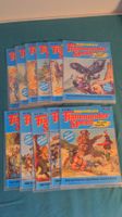 11x Flammender Speer Sammelband fast komplett, (ohne 2, 13)