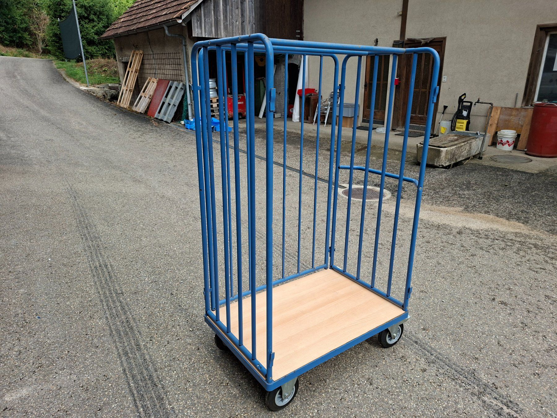 Fetra Transportwagen: Transportwagen Materialwagen Rollgestell fetra – Gebraucht aus Boningen von Workhouse 1