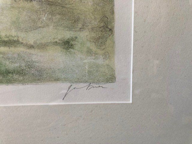 Arts picturaux & lithographies: Gantner Bernard. Landschaft mit Haus – D'occasion à Frauenfeld par picowalo 1