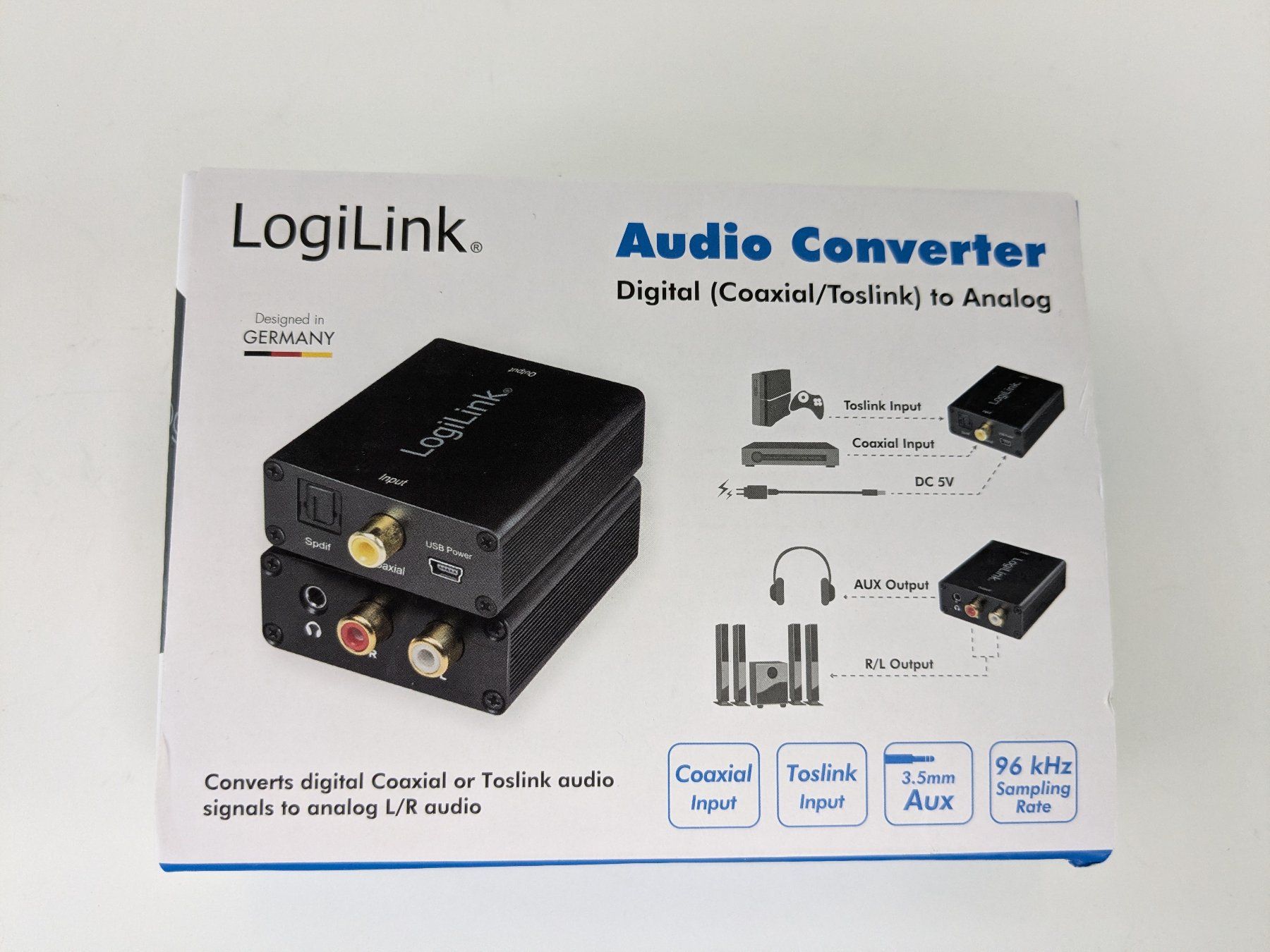 Convertitori: LOGILINK Audio Converter – Nuovo (secondo la descrizione) da Dintikon venduto da Restwert_Dintikon 5