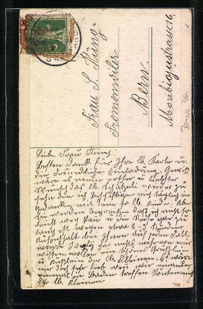 Cartoline postali: AK Brugg, Partie an der Kirche – Usato da Berlin venduto da bartko-reher 1