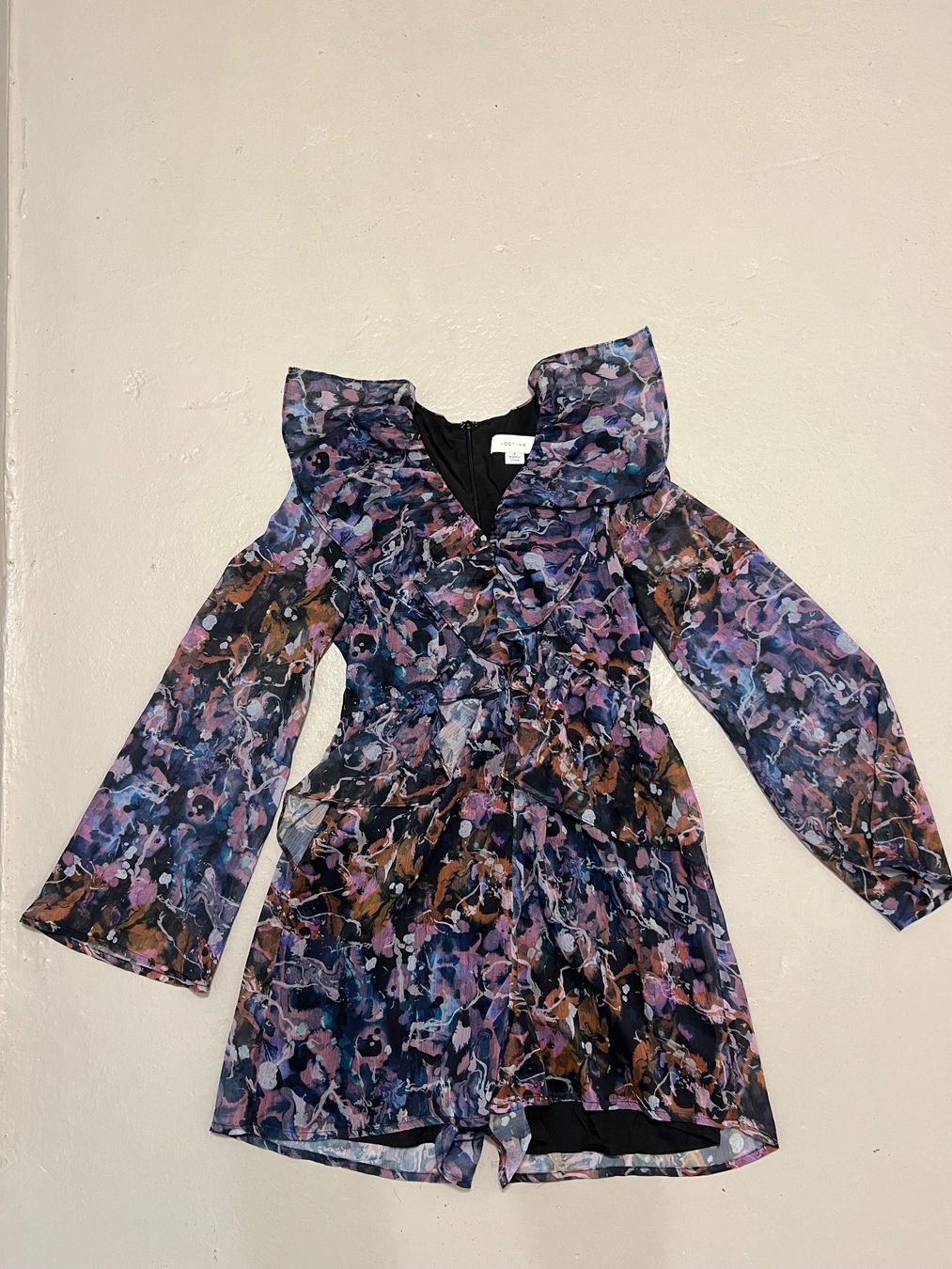 Tute: Lost Ink Jumpsuit mit Blumenmuster – Usato da Zollikon venduto da Jekled