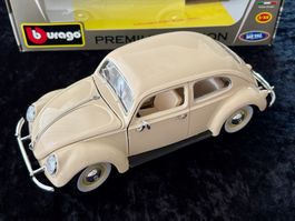 Modellauto Burago 1:18 VW Käfer 1955