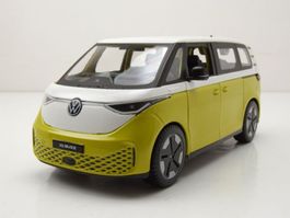 VW ID. BUZZ Electric seit 2022 gelb / weiss  1:24 von Maisto