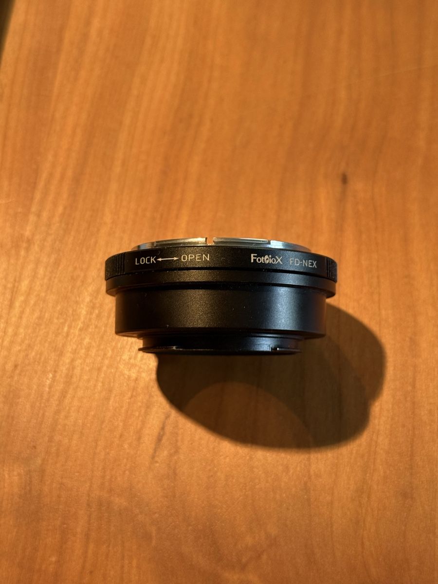 Canon Foto-Adapter: Fotodiox FD-NEX Adapter (Canon FD auf Sony E-Mount) – Neu (gemäss Beschreibung) aus Chur von ursgu01